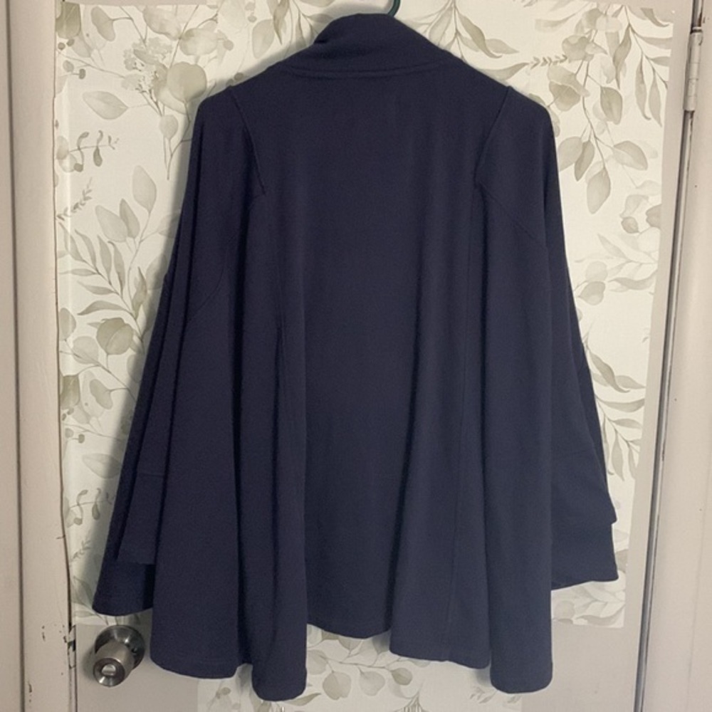 UGG Blue Poncho Size Small - Picture 2 of 5